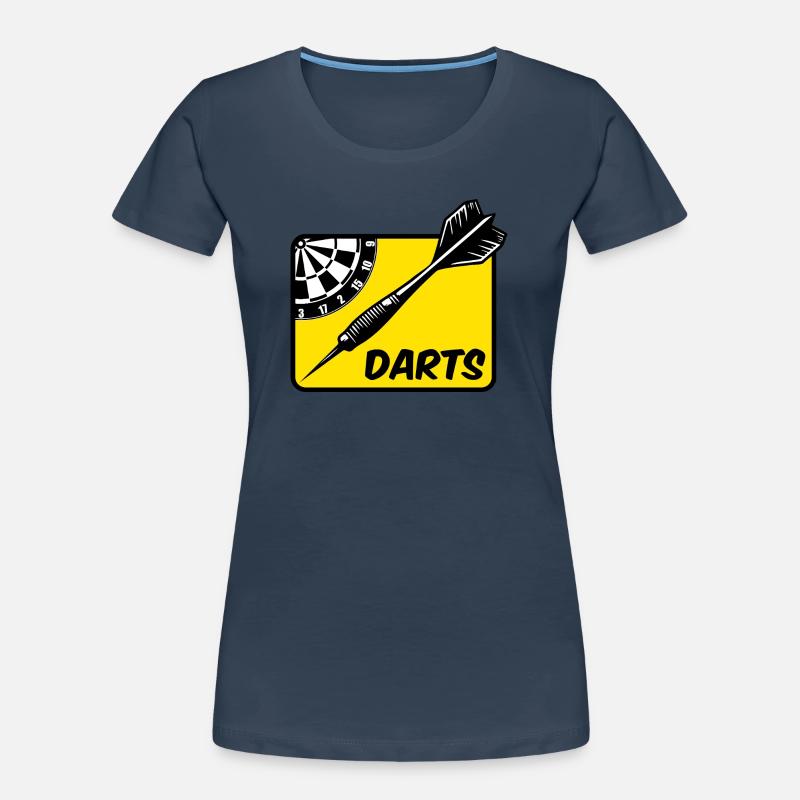 Fléchettes, fléchettes T-shirt bio Premium Femme