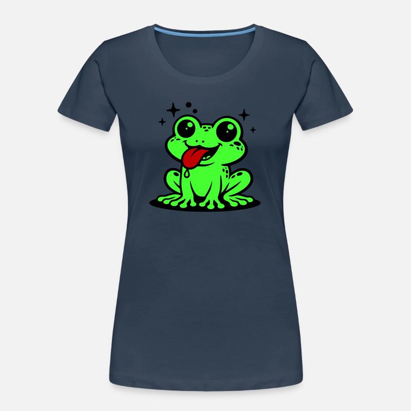 Grenouille Comique Crapaud T-shirt bio Premium Femme