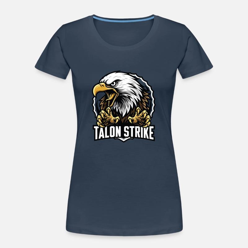 Angriffsstärke des Talon Strike Eagle Frauen Premium Bio T-Shirt