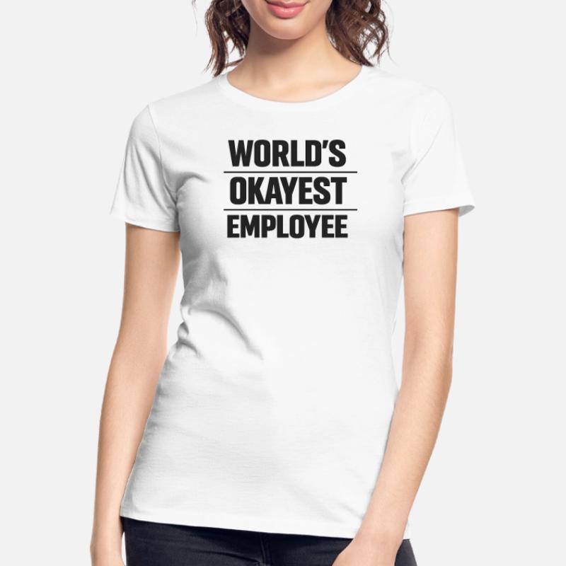L’employé le plus formidable du monde, Mitarbeiter Spruch T-shirt bio Premium Femme