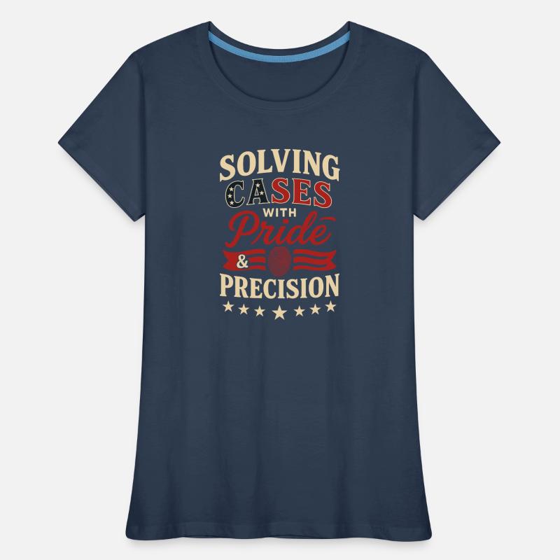 Forensic Nurse Practitioner Pride & Precision Frauen Premium Bio T-Shirt