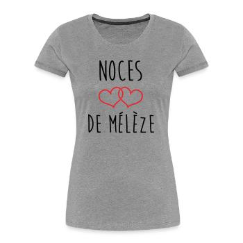 Larch Wedding 69 Jahre Ehe - Frauen Premium Bio T-Shirt -  - Vorne - Mia (176cm)