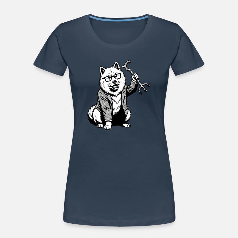 Eurasier | Grumpy Frauen Premium Bio T-Shirt