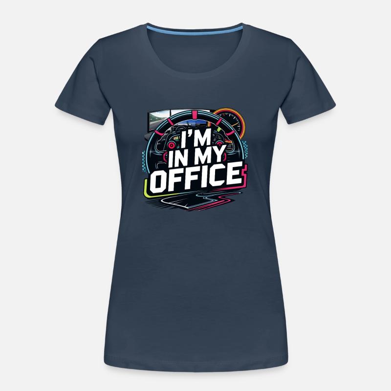 I'm in my office Women's Premium Organic T-Shirt
