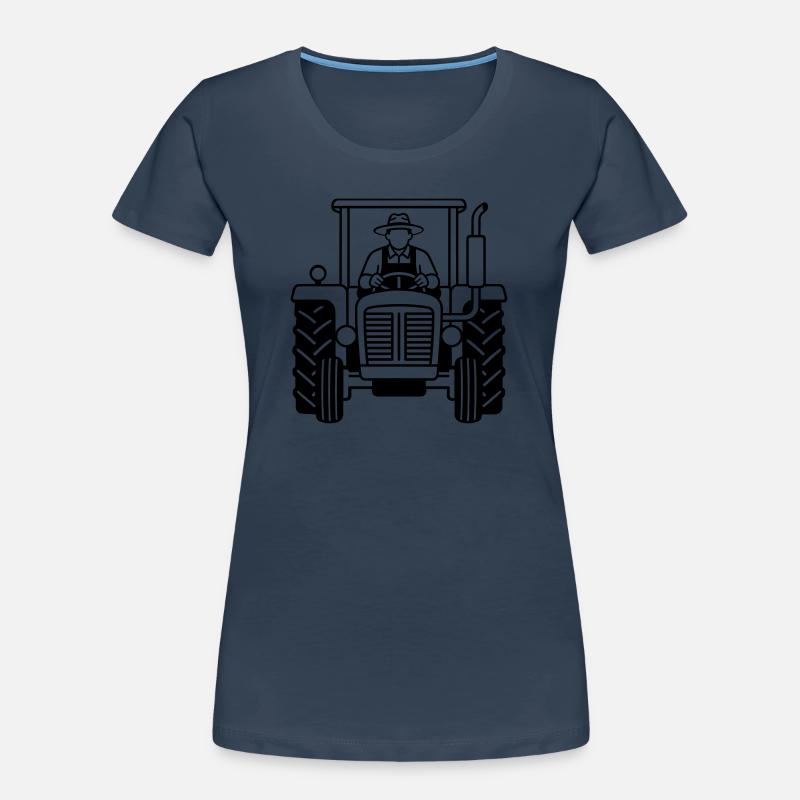 Traktor Frauen Premium Bio T-Shirt