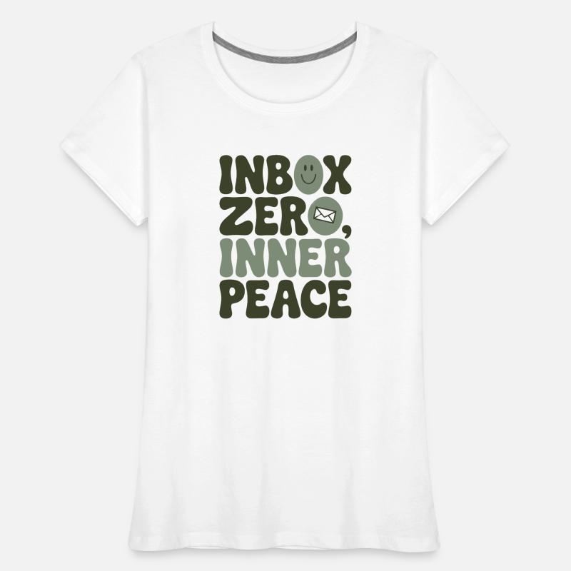 Empty mailbox | Inner Peace & Focus Women's Premium Organic T-Shirt