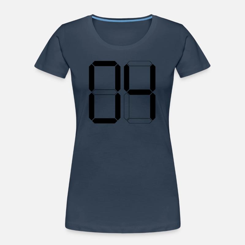 NUMMER 04 Null Vier Geburtstag Geschenk Digital Frauen Premium Bio T-Shirt