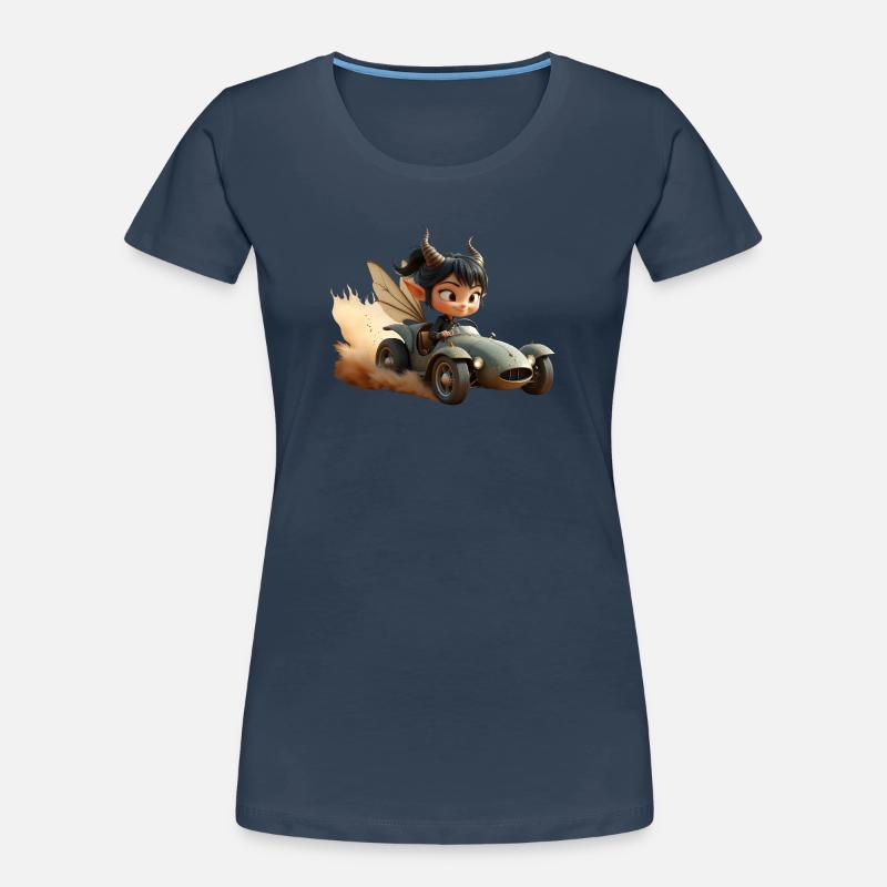 Gobelin d’aventure dans un wagon de sable T-shirt bio Premium Femme
