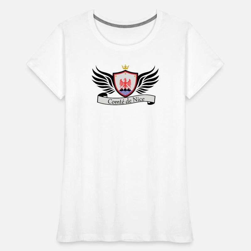 Comté de nice T-shirt bio Premium Femme