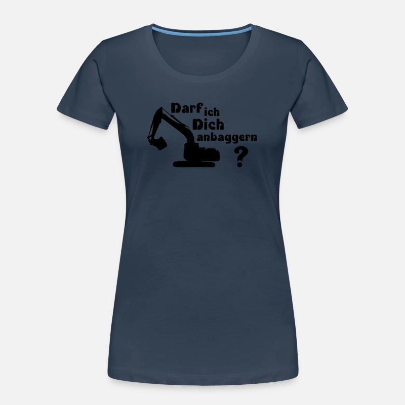 Darf ich Dich anbaggern? Frauen Premium Bio T-Shirt