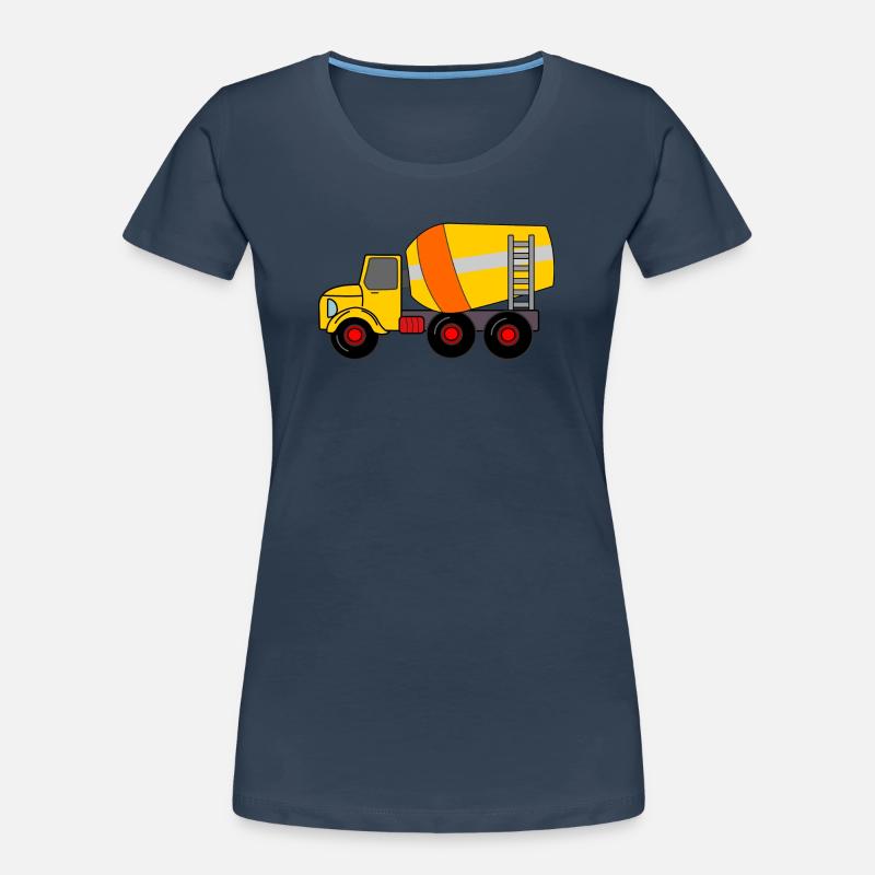 Couleur du wagon de ciment T-shirt bio Premium Femme