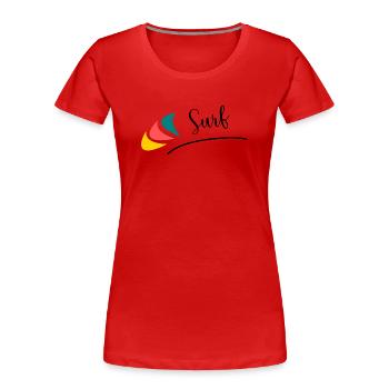 FEIERTAG. FROHE FEIERTAGE. GELIEBTE. MEISTER. LEHRER - Frauen Premium Bio T-Shirt -  - Vorne - Mia (176cm)