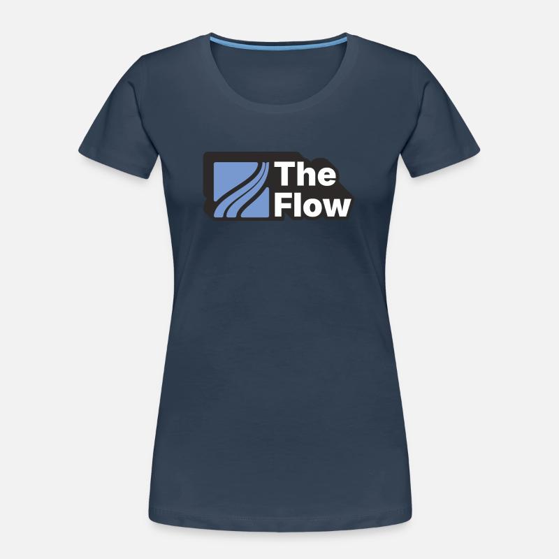 The Flow Pattern Design Women's Premium Organic T-Shirt