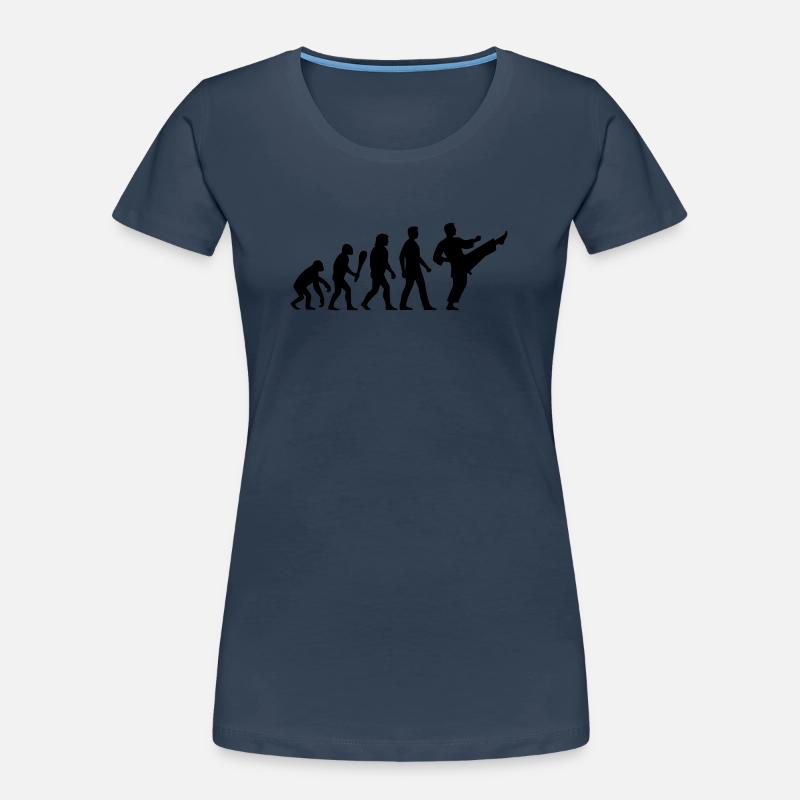 Karate Evolution - Women's Premium Organic T-Shirt - 