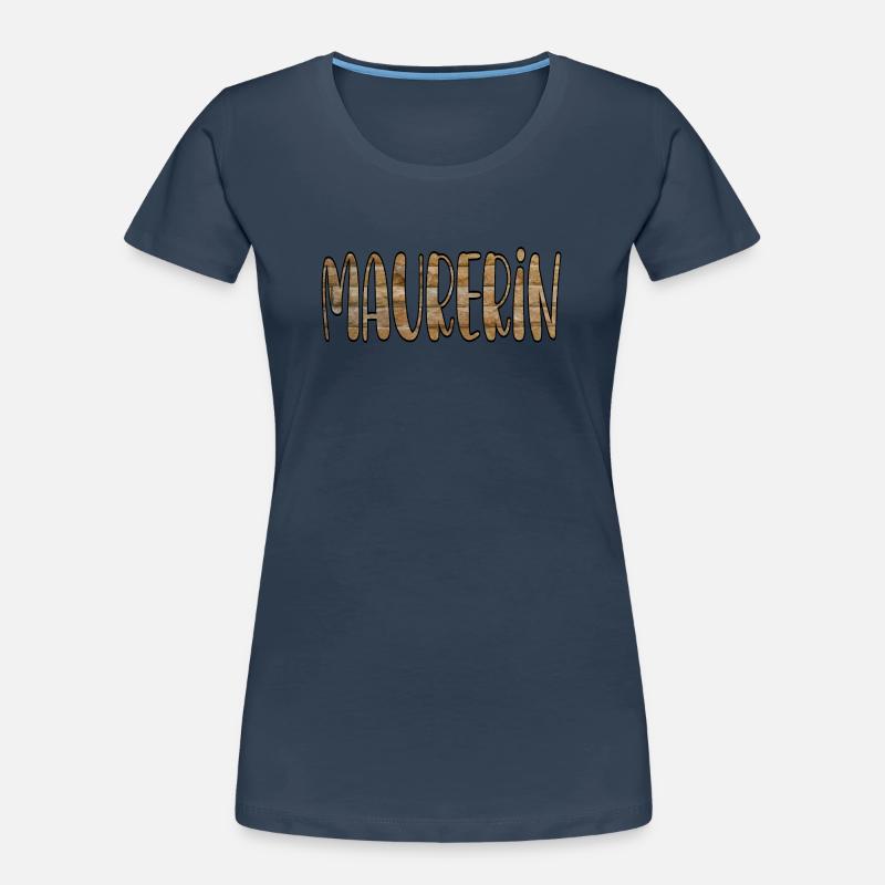 Construction industry bricklayer house construction Women's Premium Organic T-Shirt