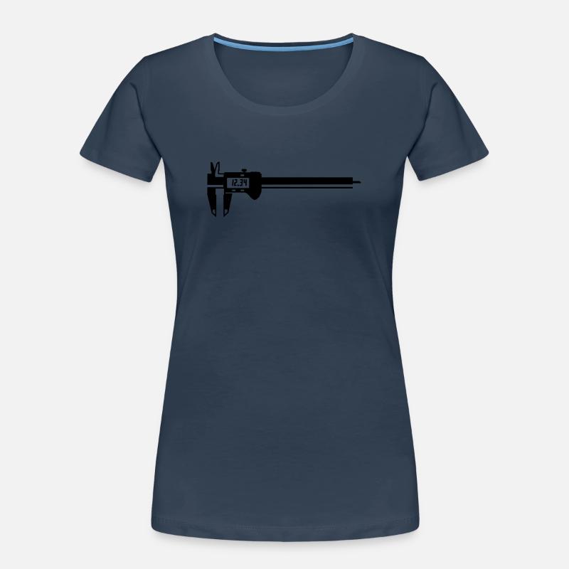 Messschieber Frauen Premium Bio T-Shirt