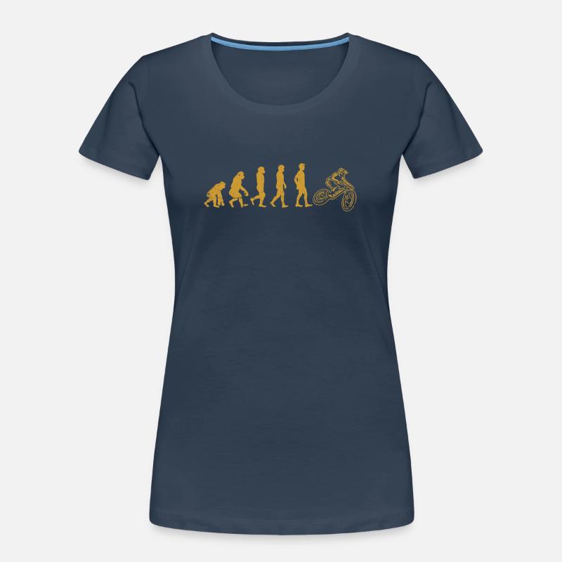 Evolution Moto Rider T-shirt bio Premium Femme