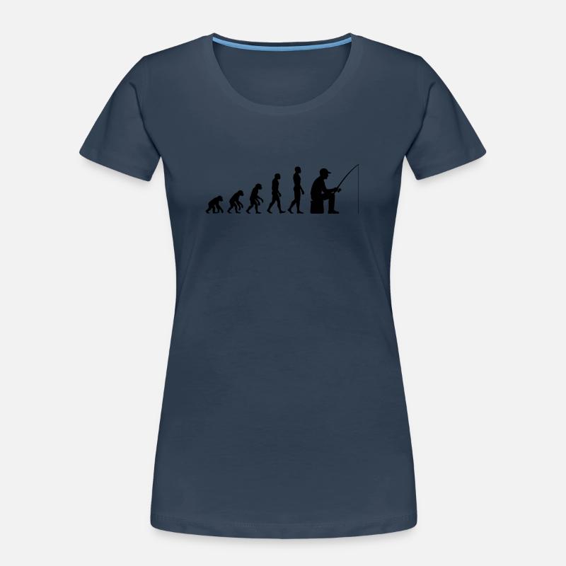 ÉVOLUTION VERS PÊCHEUR, JOURNÉE PARFAITE ET CAPTURE ! T-shirt bio Premium Femme
