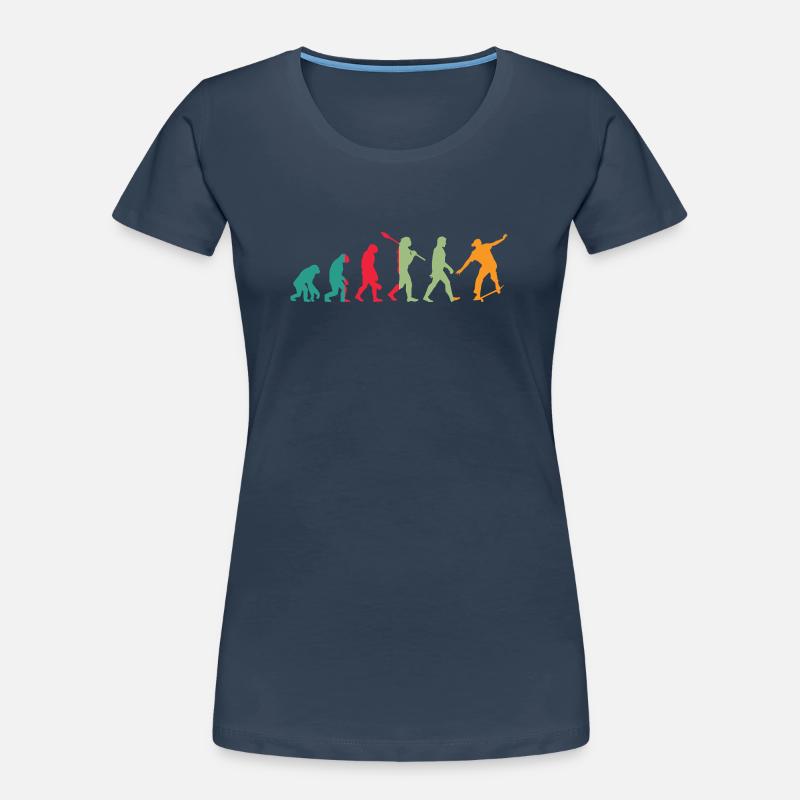 Evolution Skater Frauen Premium Bio T-Shirt