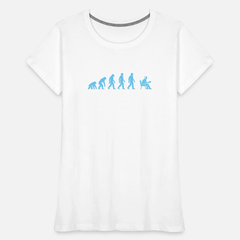 Évolution vers le travail de bureau T-shirt bio Premium Femme
