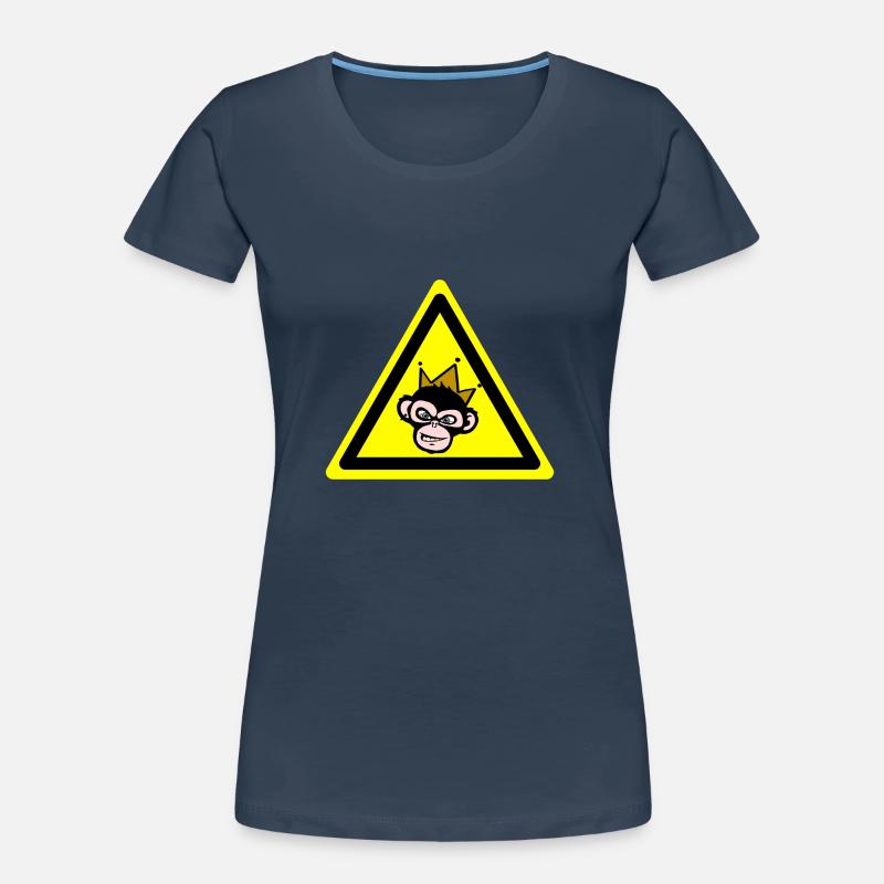 Monkey Warning Women's Premium Organic T-Shirt