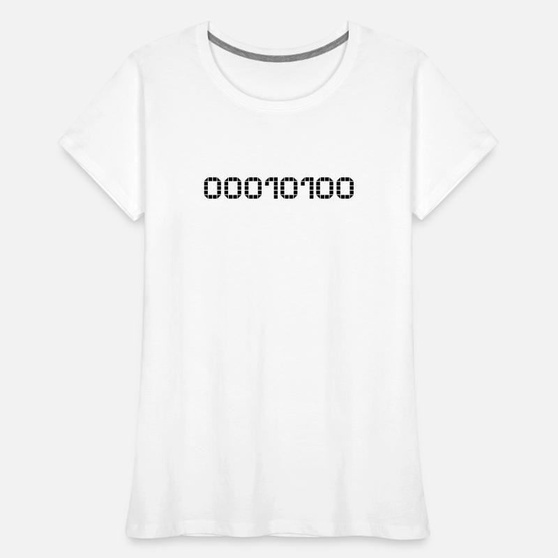Binary notation - 20 Women's Premium Organic T-Shirt
