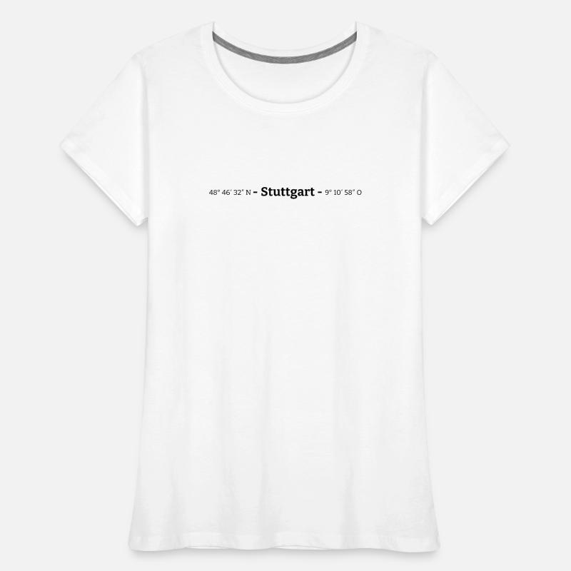 Coordinates Stuttgart Women's Premium Organic T-Shirt
