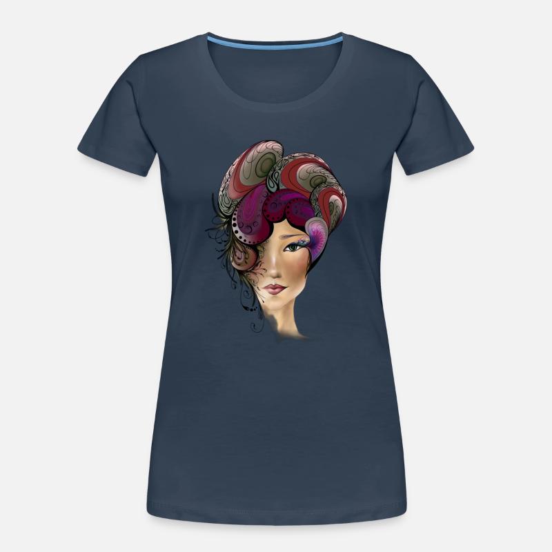 Portrait T-shirt bio Premium Femme