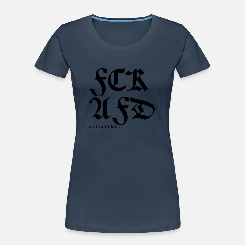 fckafd schwarz Frauen Premium Bio T-Shirt