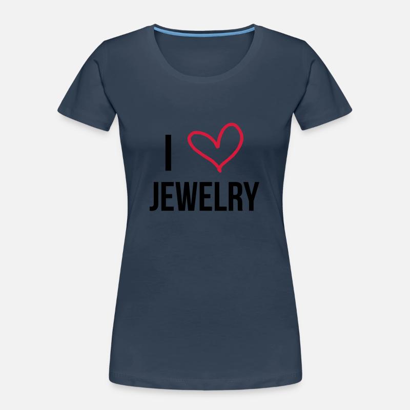 Juwelier / Schmuck / Goldschmied / Diamant / Ring Frauen Premium Bio T-Shirt