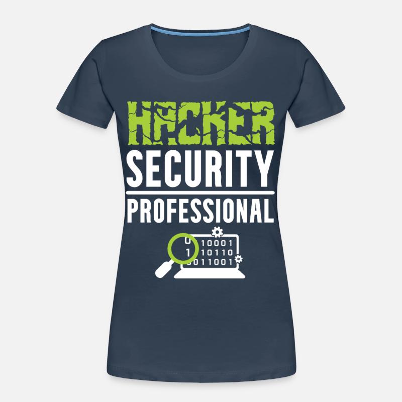 Hacker Security Professional Frauen Premium Bio T-Shirt
