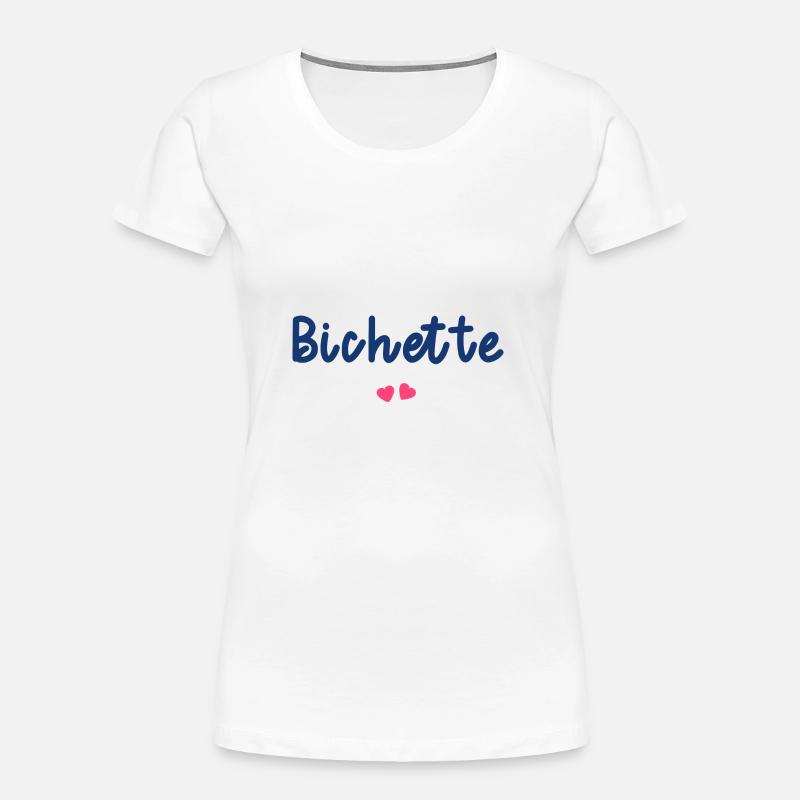 bichette - T-shirt bio Premium Femme - blanc