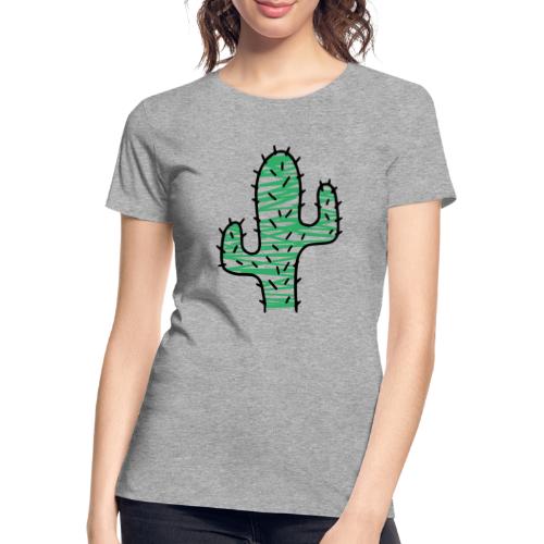 Kaktus sehr stachelig - Frauen Premium Bio T-Shirt