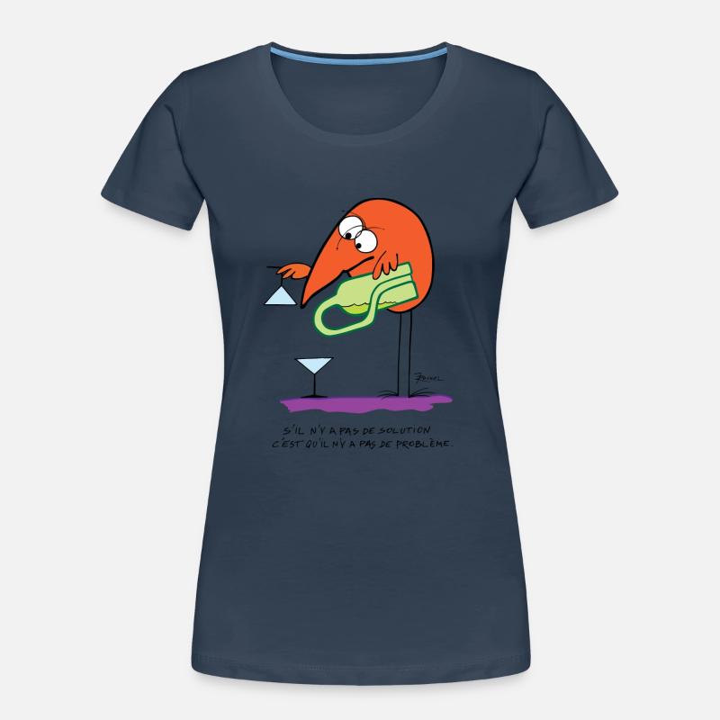 Pas de solution pas de problème T-shirt bio Premium Femme