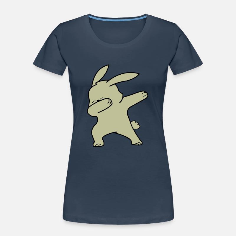 Dabbing Rabbit Women's Premium Organic T-Shirt