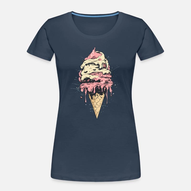 Eiscreme Eis Women's Premium Organic T-Shirt