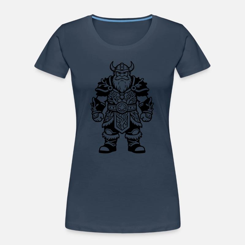 Dwarf with armor Women's Premium Organic T-Shirt