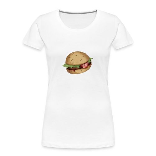 Burger - T-shirt bio Premium Femme