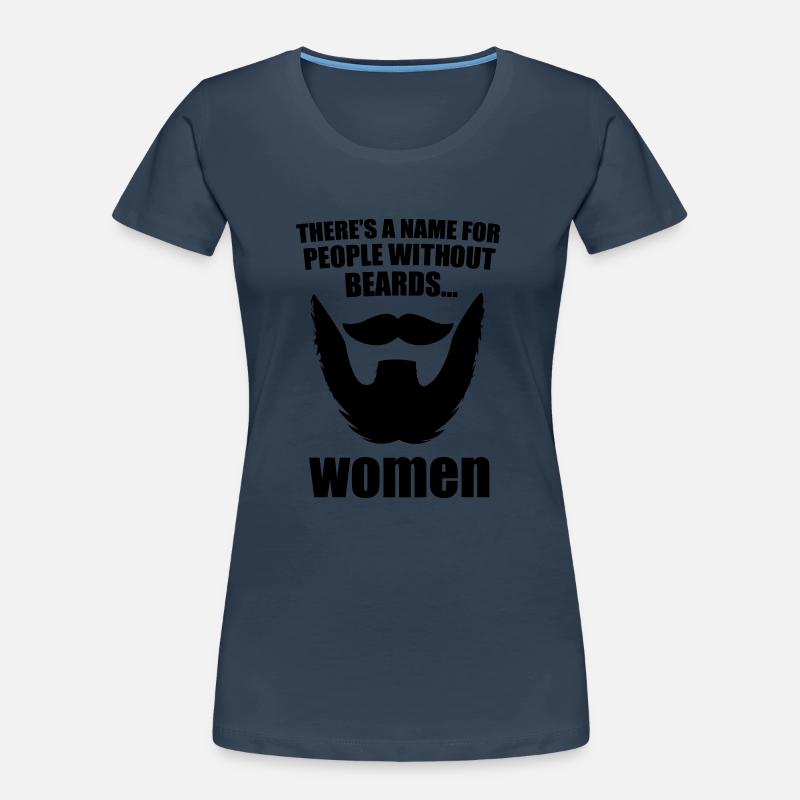 beard Frauen Premium Bio T-Shirt