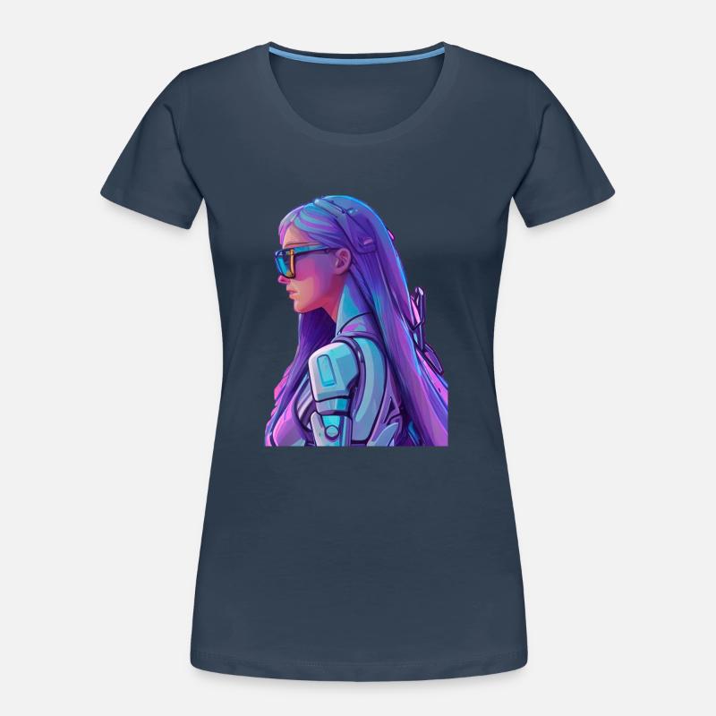 Chasseur spatial T-shirt bio Premium Femme