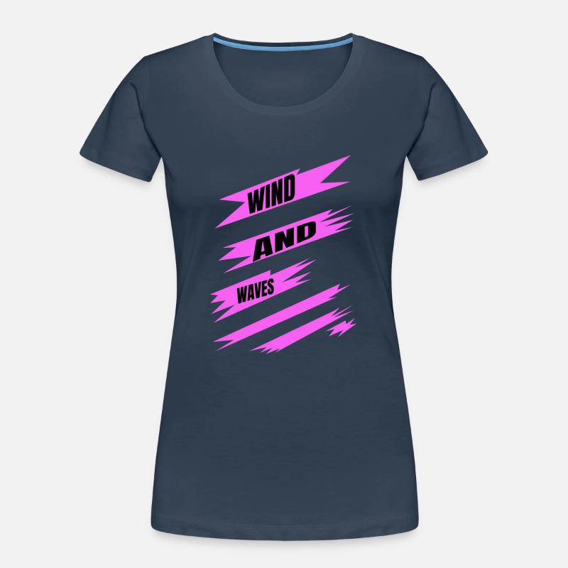 Citation Compétitions de planche à voile Expression de soi T-shirt bio Premium Femme