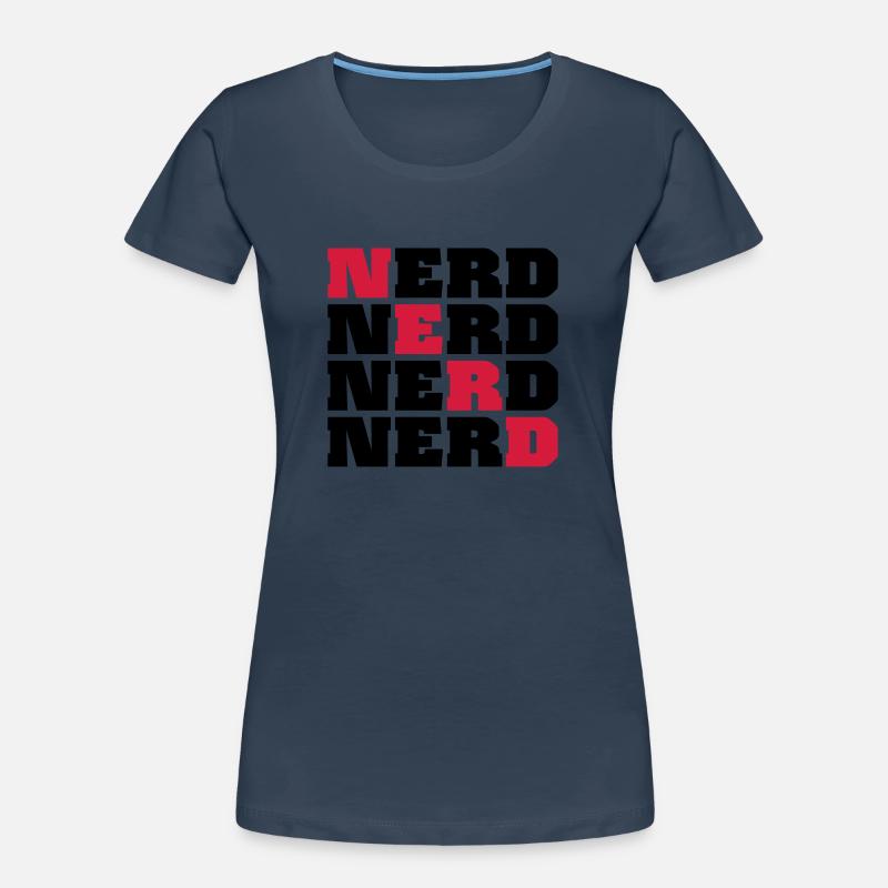 Nerd Women's Premium Organic T-Shirt