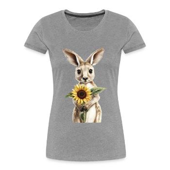 Pinguin - Frauen Premium Bio T-Shirt -  - Vorne - Mia (176cm)