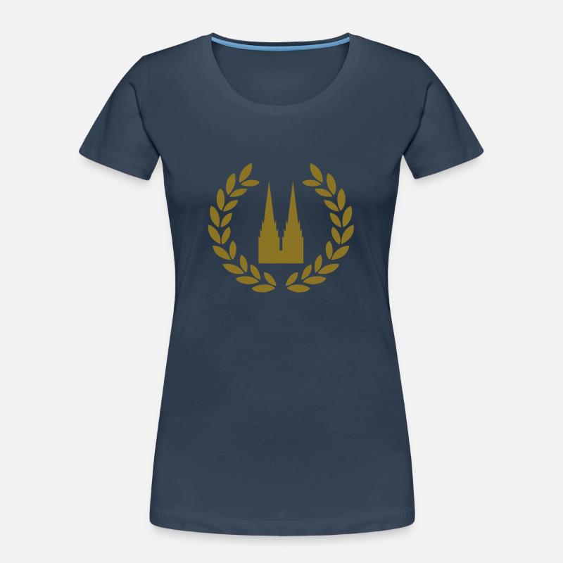 cologne deluxe T-shirt bio Premium Femme