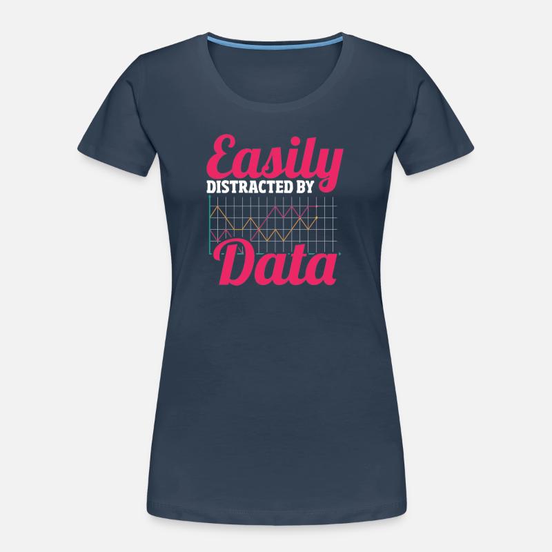 Data Entry Analyst Data Engineer Data Women's Premium Organic T-Shirt
