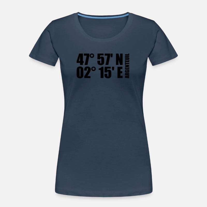 Argenteuil Coordinates Women's Premium Organic T-Shirt