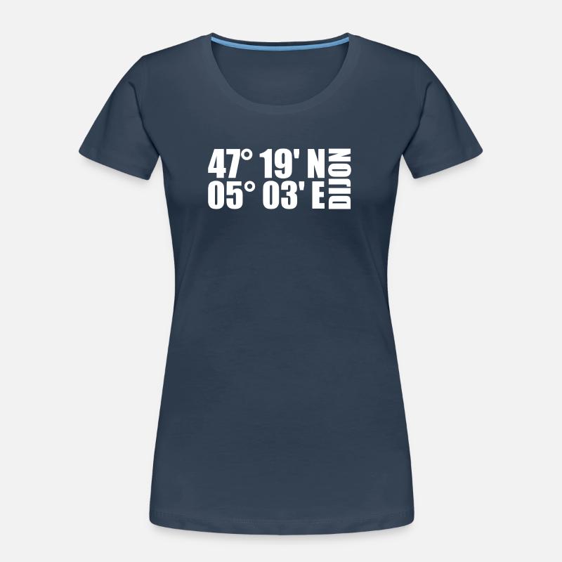 Dijon Coordinates Women's Premium Organic T-Shirt