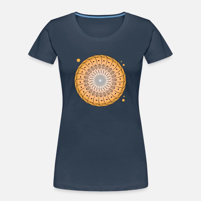 Rotating pattern circle Women's Premium Organic T-Shirt