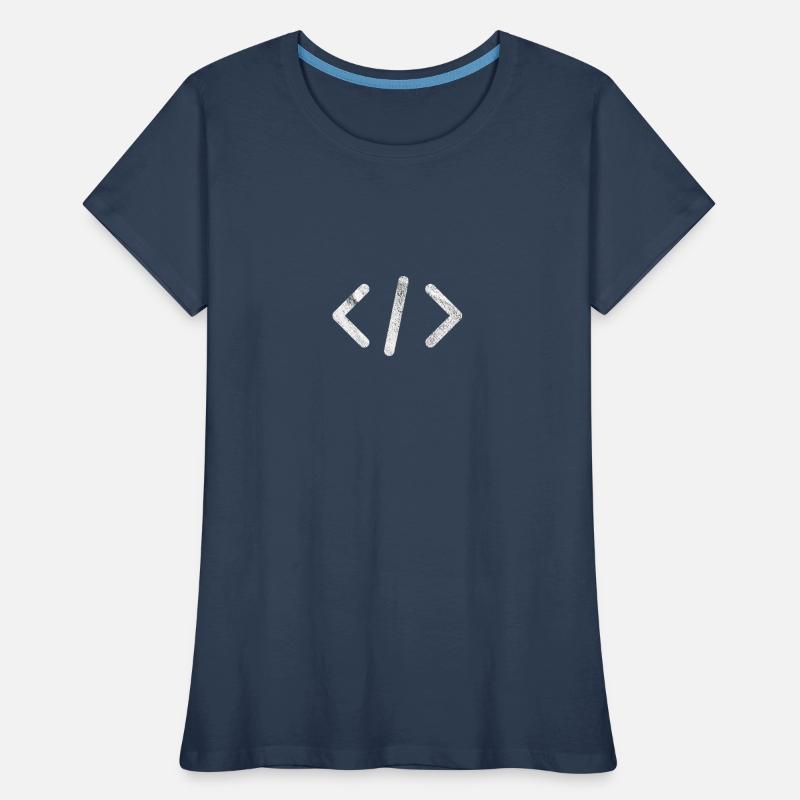 Skript Programmierer Programmieren Frauen Premium Bio T-Shirt