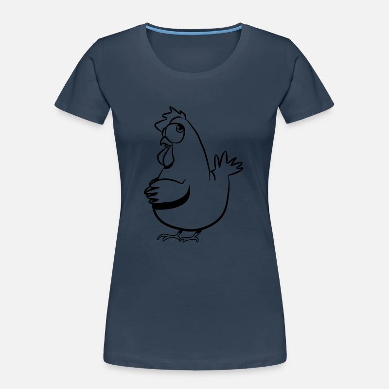 Poulet Lapointe T-shirt bio Premium Femme